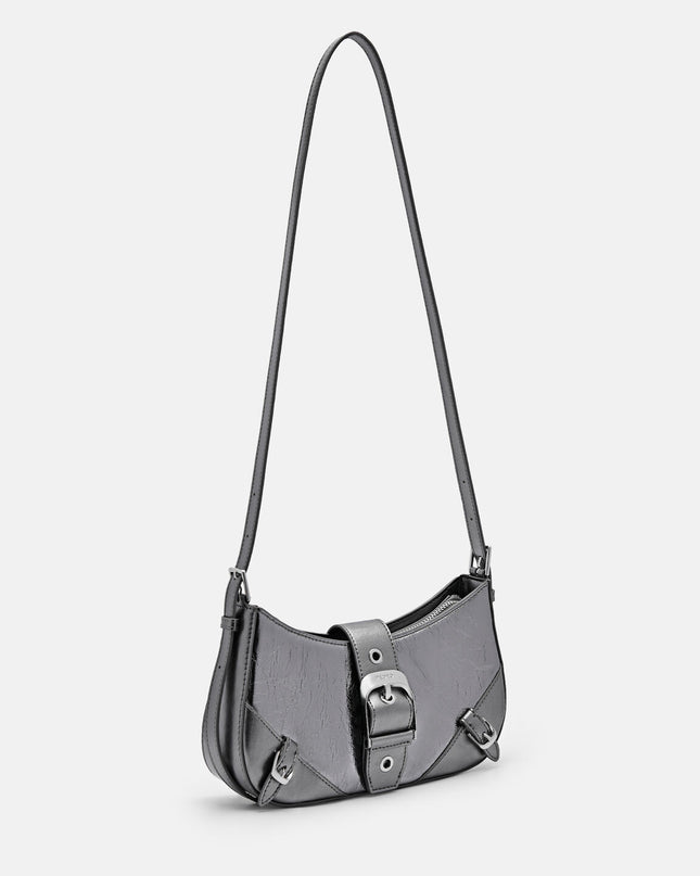Helix Leather Shoulder Bag