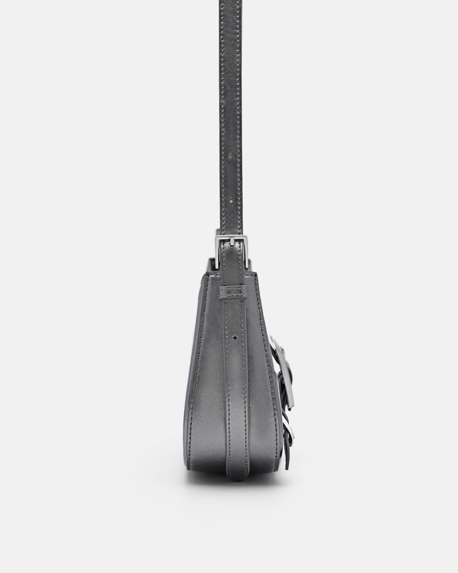 Helix Leather Shoulder Bag