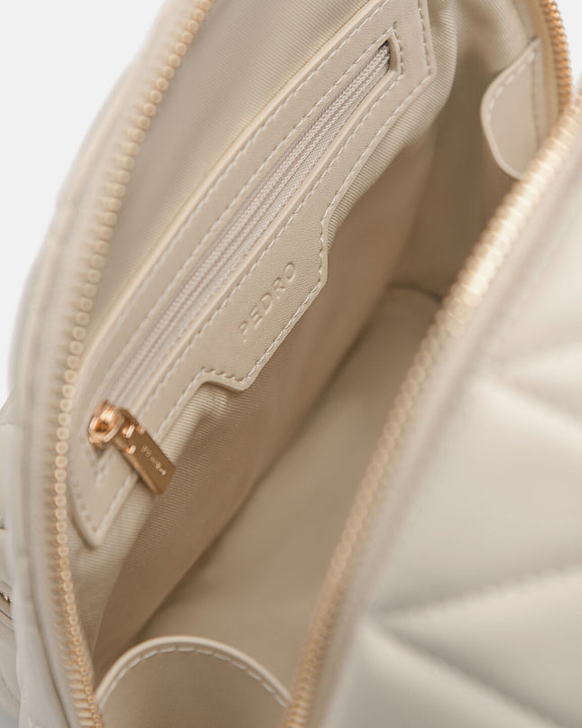 PEDRO Icon Mini Backpack in Pixel - Beige