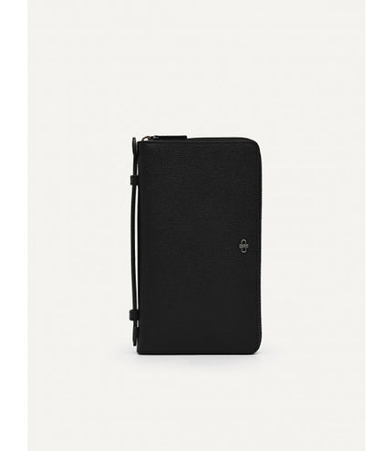 Embossed Leather Travel Organiser