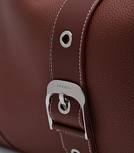 Helix Leather Hobo Bag
