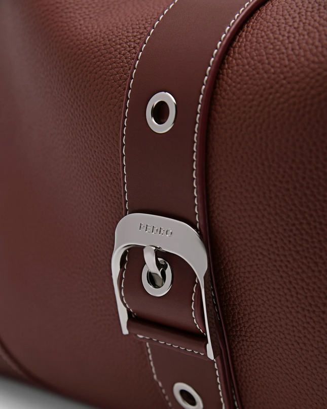 Helix Leather Hobo Bag