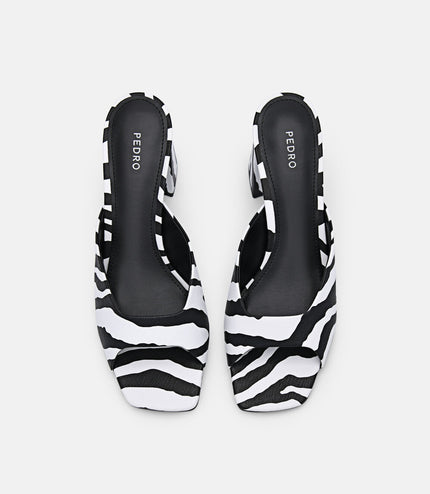 Peggy Heel Sandals - Multi