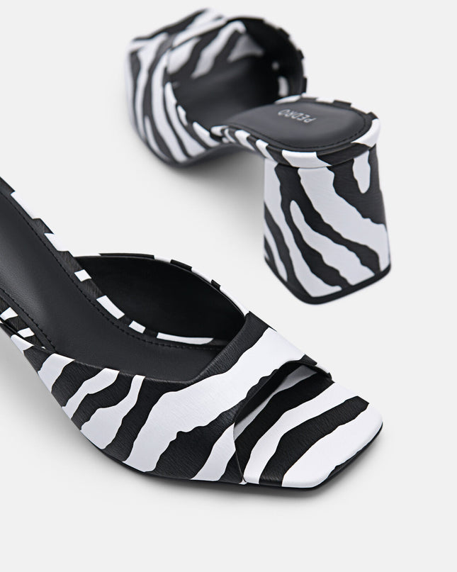 Peggy Heel Sandals - Multi