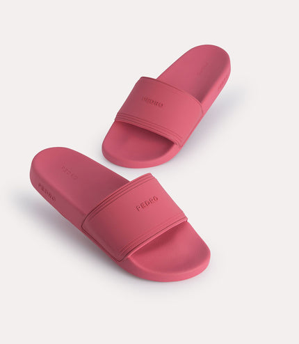 Billie Casual Slides - Fuchsia