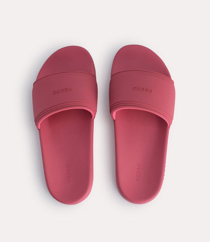Billie Casual Slides - Fuchsia
