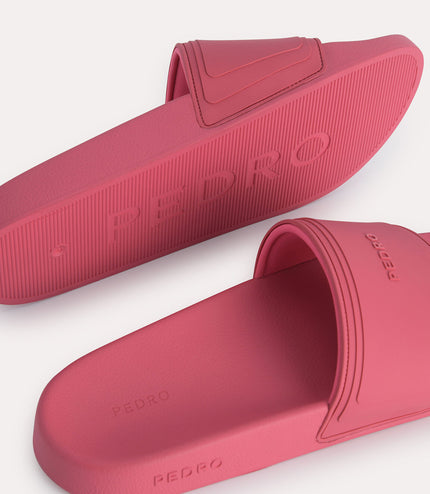 Billie Casual Slides - Fuchsia