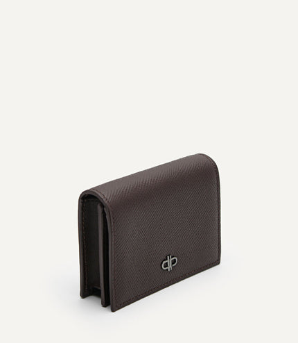 Embossed Leather Card Holder