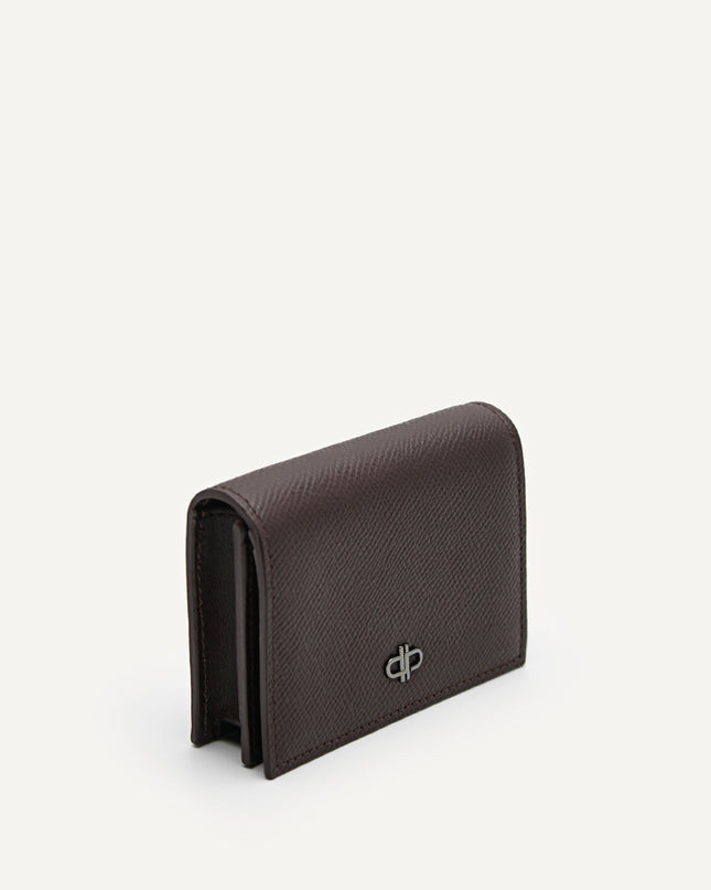 Embossed Leather Card Holder