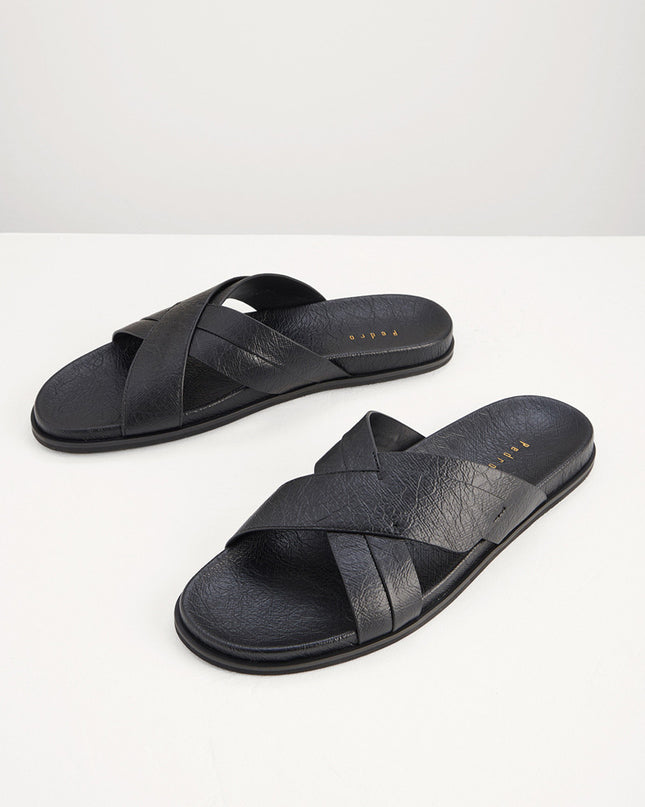 Cross Strap Sliders