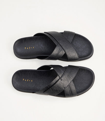 Cross Strap Sliders