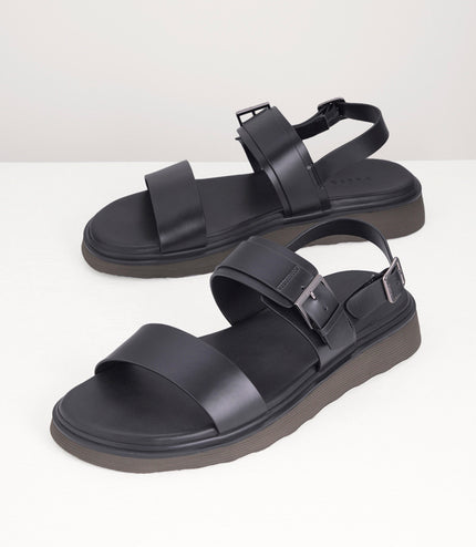Buckled Sling Back Sandals