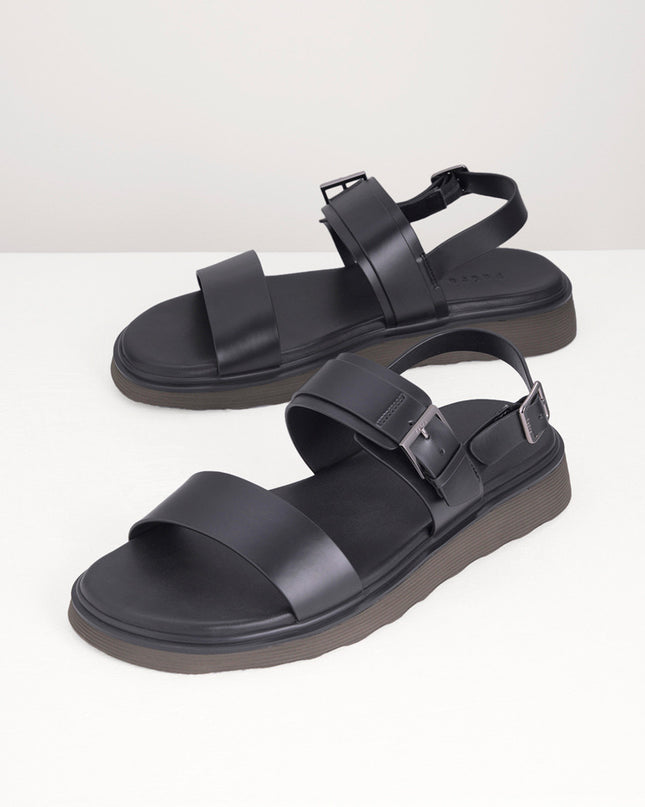 Buckled Sling Back Sandals