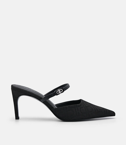 PEDRO Icon Jacquard Pumps - Black
