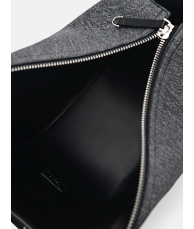 Mara Geometric Handbag - Black
