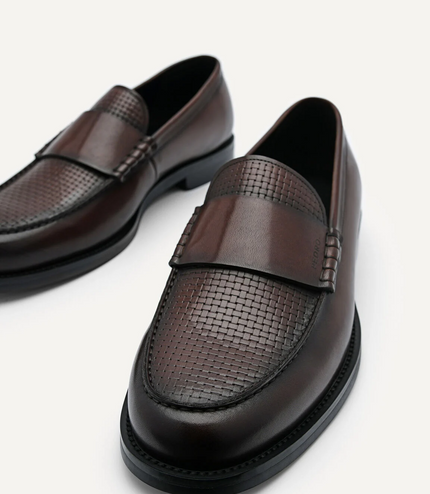 Leather Penny Loafers