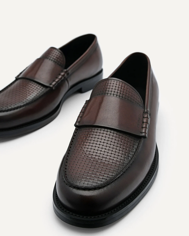 Leather Penny Loafers