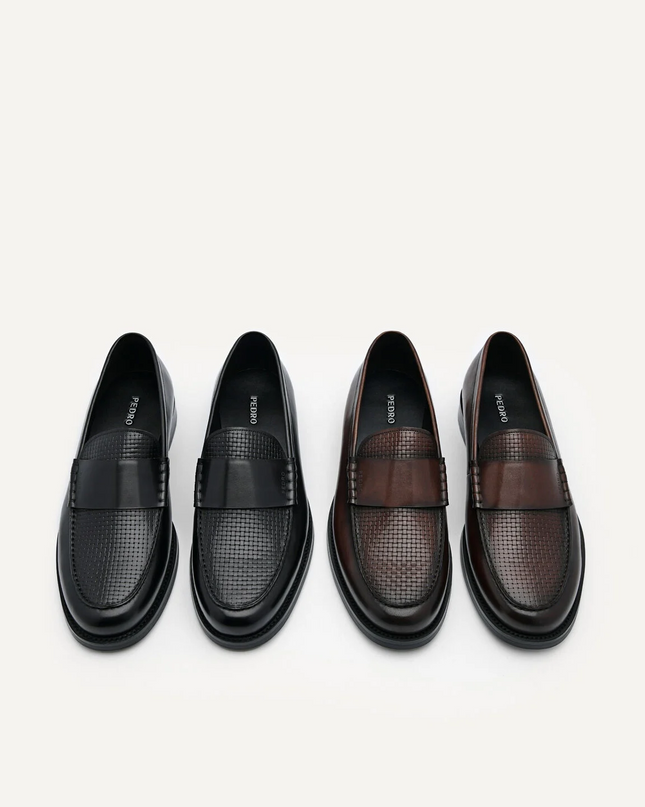 Leather Penny Loafers