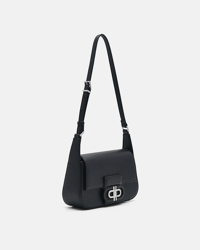 PEDRO Icon Leather Shoulder Bag - Black