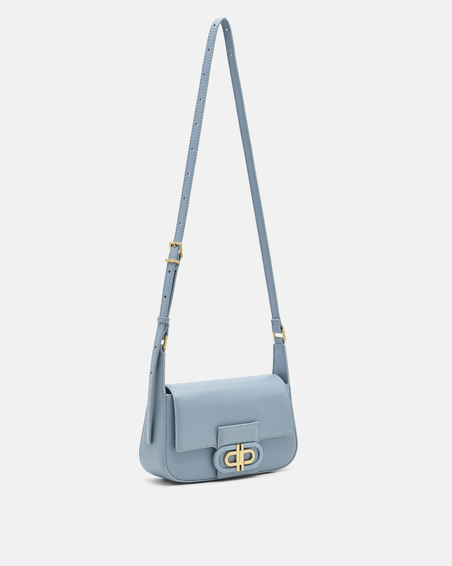 PEDRO Icon Leather Shoulder Bag - State Blue