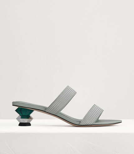 Geometric Heeled Sandals