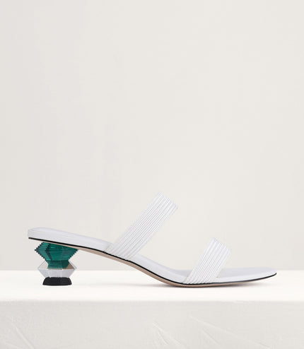 Geometric Heeled Sandals