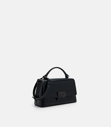 PEDRO Studio Pixel Leather Mini Shoulder Bag - Black