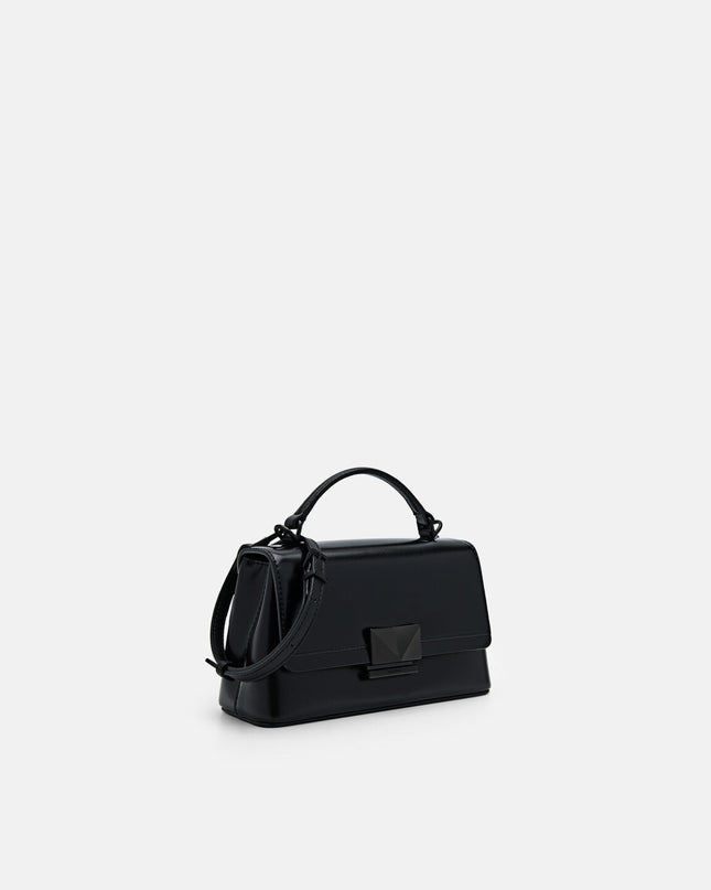 PEDRO Studio Pixel Leather Mini Shoulder Bag - Black