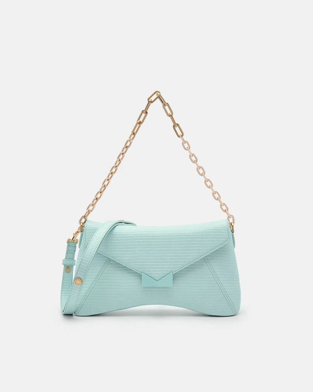 Marion Shoulder Bag - Aqua