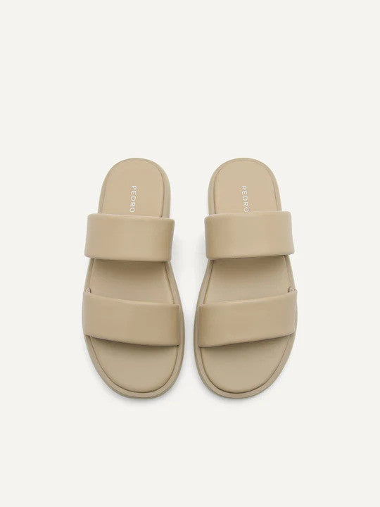 Casual Slides - Taupe
