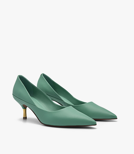 Carolyn Leather Pumps