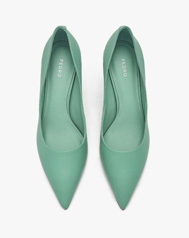 Carolyn Leather Pumps