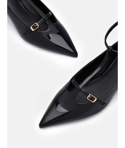 Riele Heel Pumps - Black