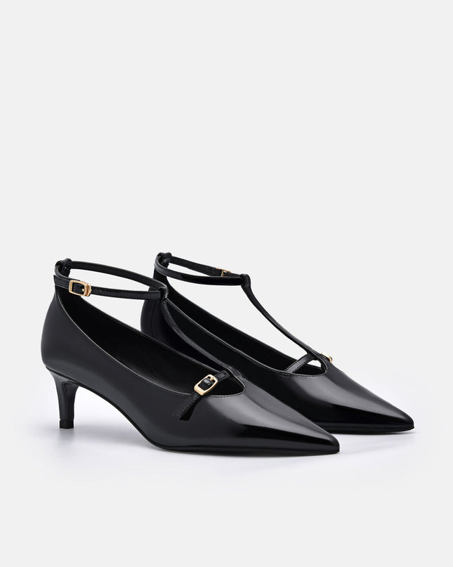 Riele Heel Pumps - Black
