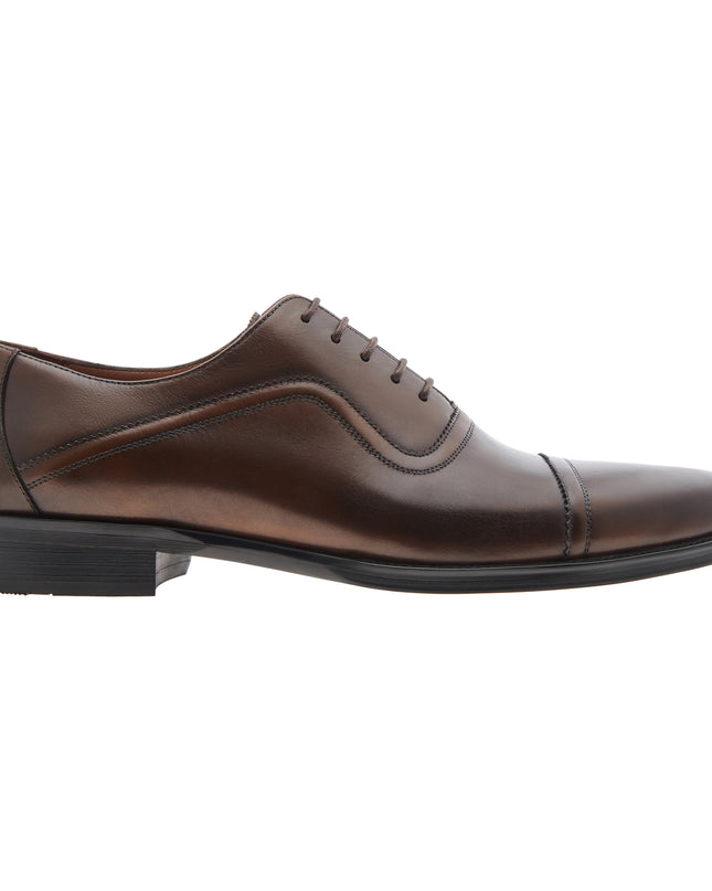 Leather Cap Toe Oxfords
