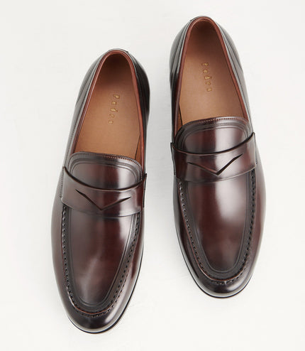 Round Toe Penny Loafers