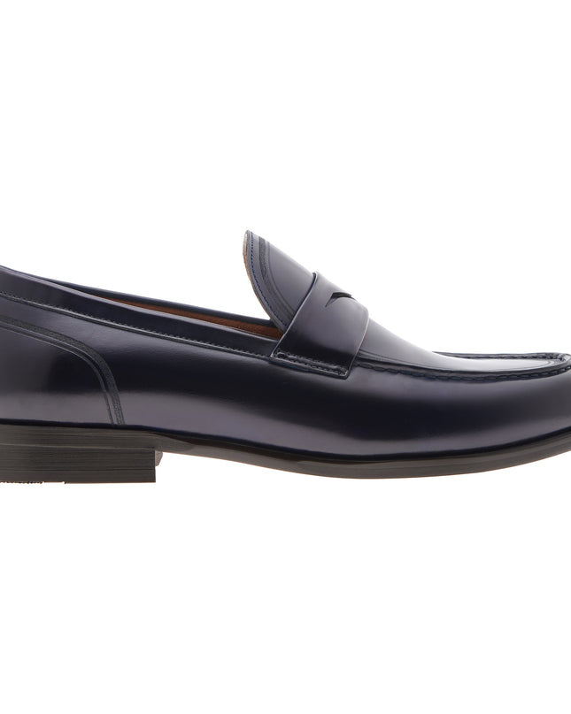 Round Toe Penny Loafers