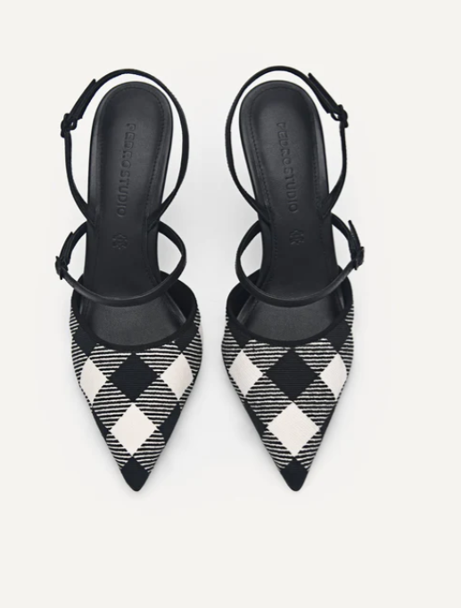 PEDRO Studio Emma Heel Pumps - Black