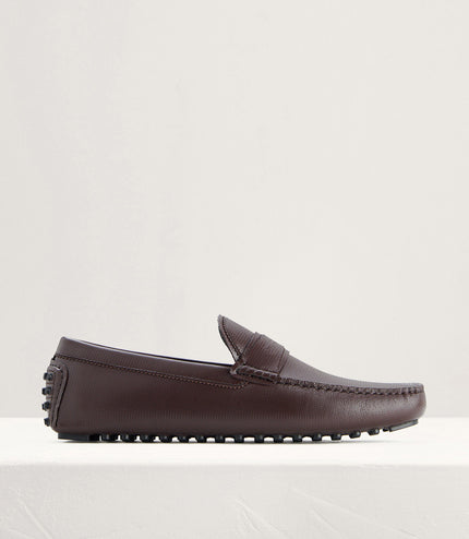 Textured Penny Moccasin