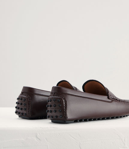 Textured Penny Moccasin