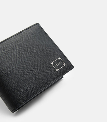 Textured Leather Wallet