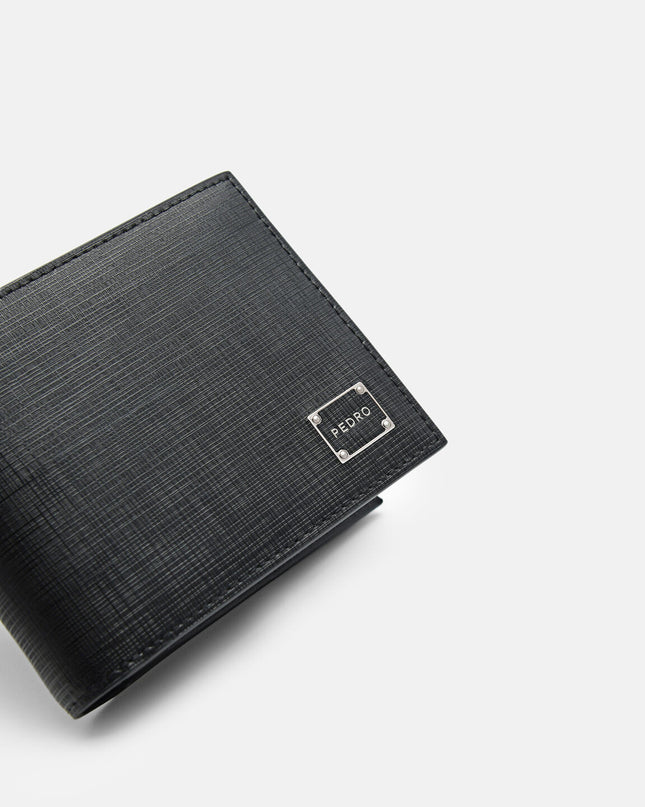 Textured Leather Wallet