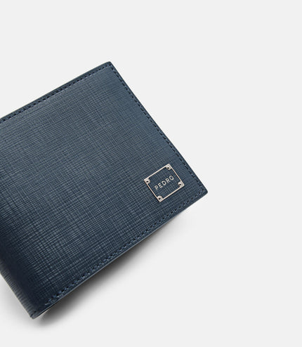 Textured Leather Wallet