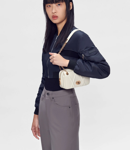 Effie Mini Shoulder Bag - Chalk