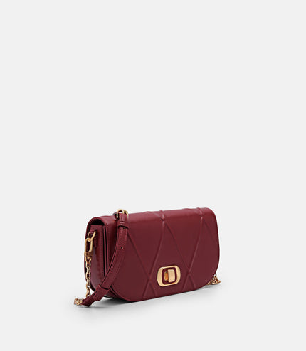 Effie Shoulder Bag - Wine