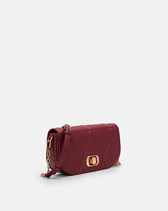 Effie Shoulder Bag - Wine