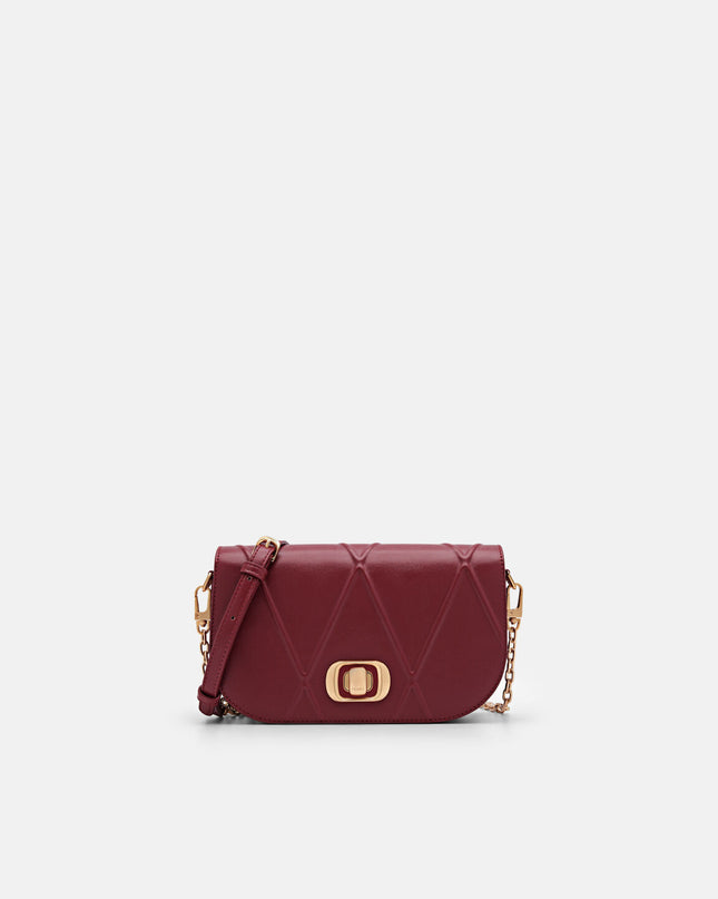 Effie Shoulder Bag - Wine
