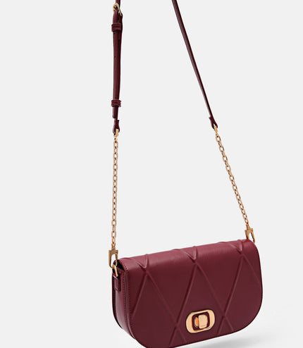 Effie Shoulder Bag - Wine