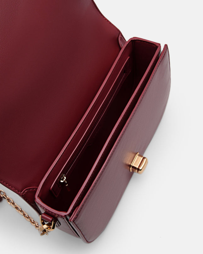 Effie Shoulder Bag - Wine