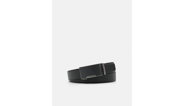 Embossed Leather Automatic Belt